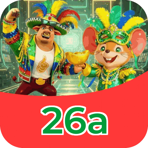 Interface do aplicativo 26a mostrando jogos disponíveis no iOS e Android